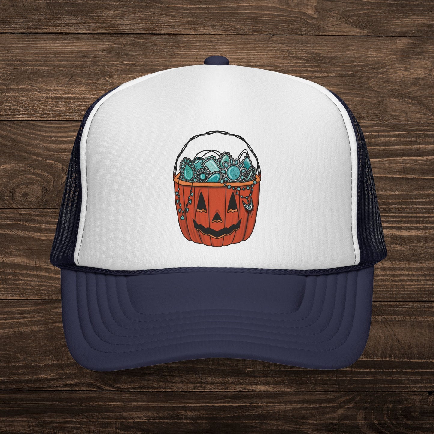 Trick or Treat Trucker Cap