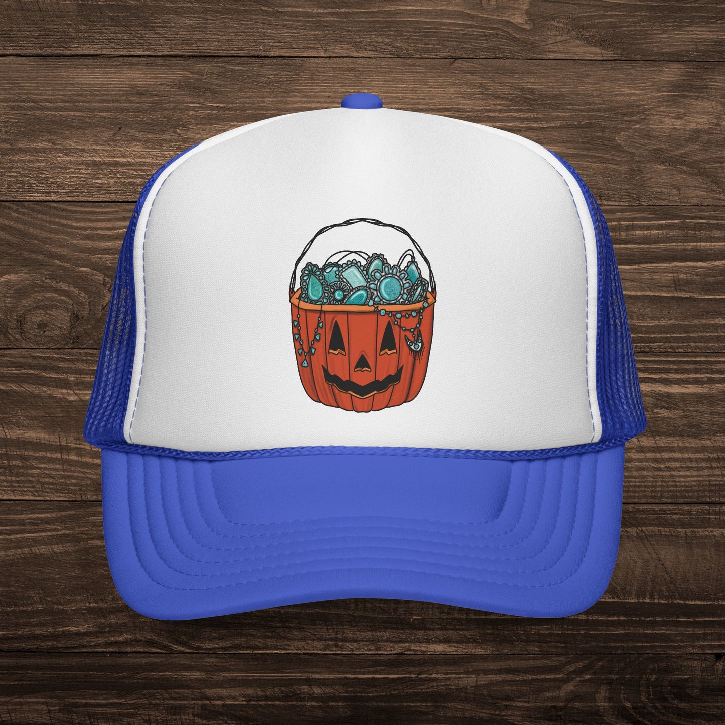 Trick or Treat Trucker Cap