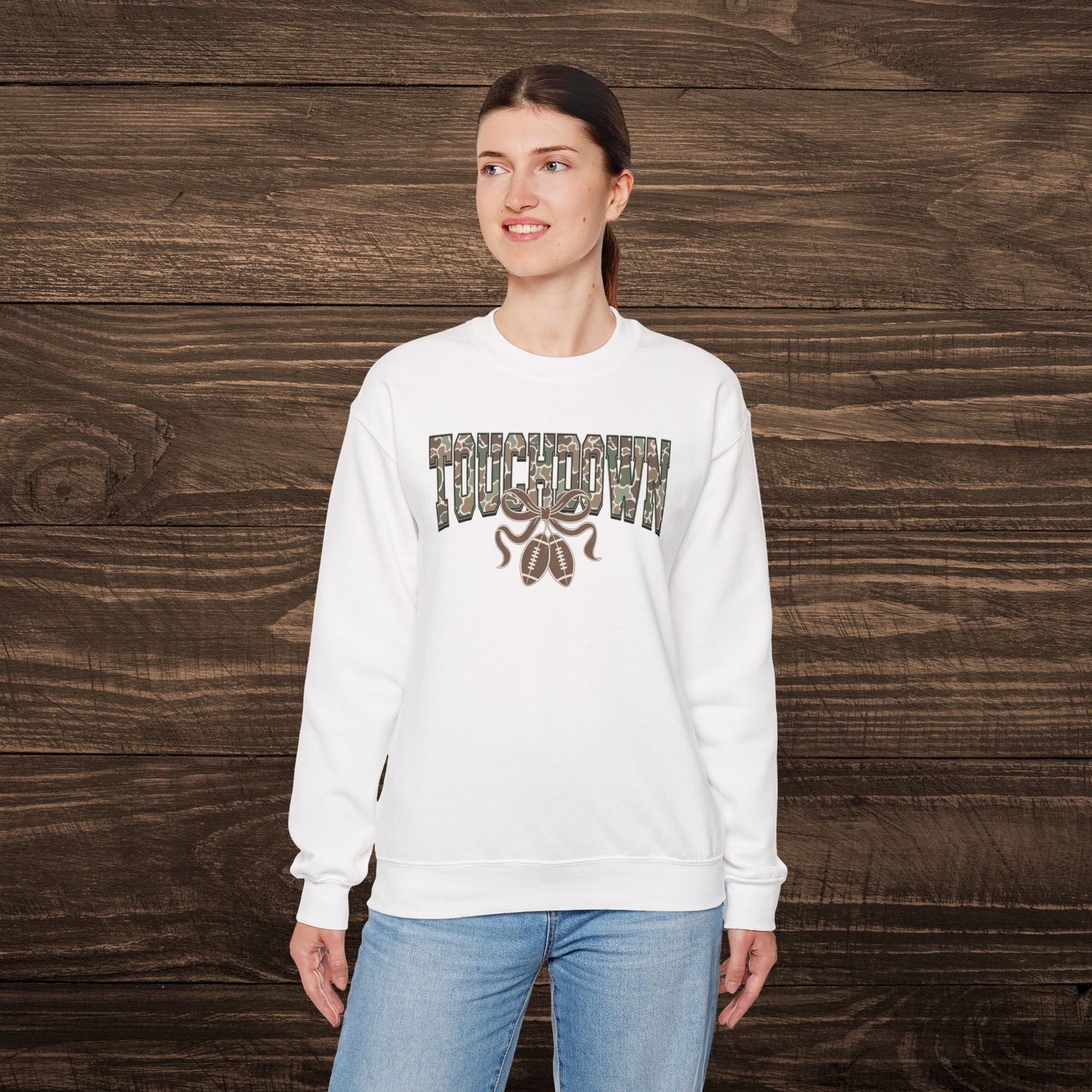 Camo Touchdown Sweatshirt