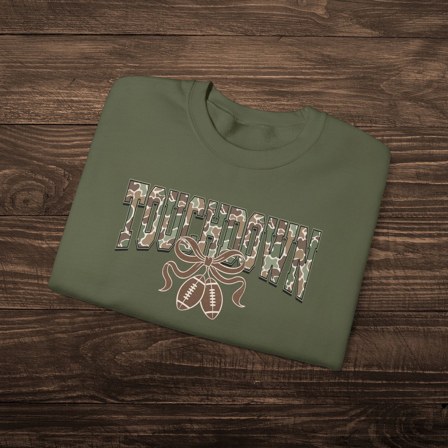 Camo Touchdown Sweatshirt