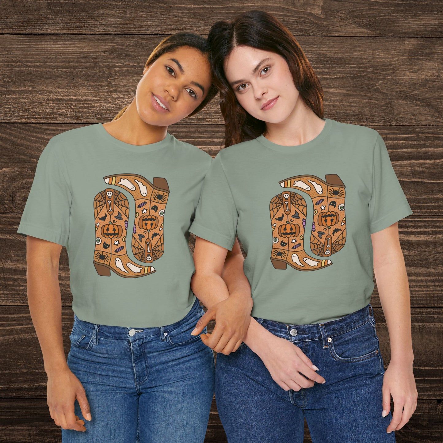 Halloween Boots Tee