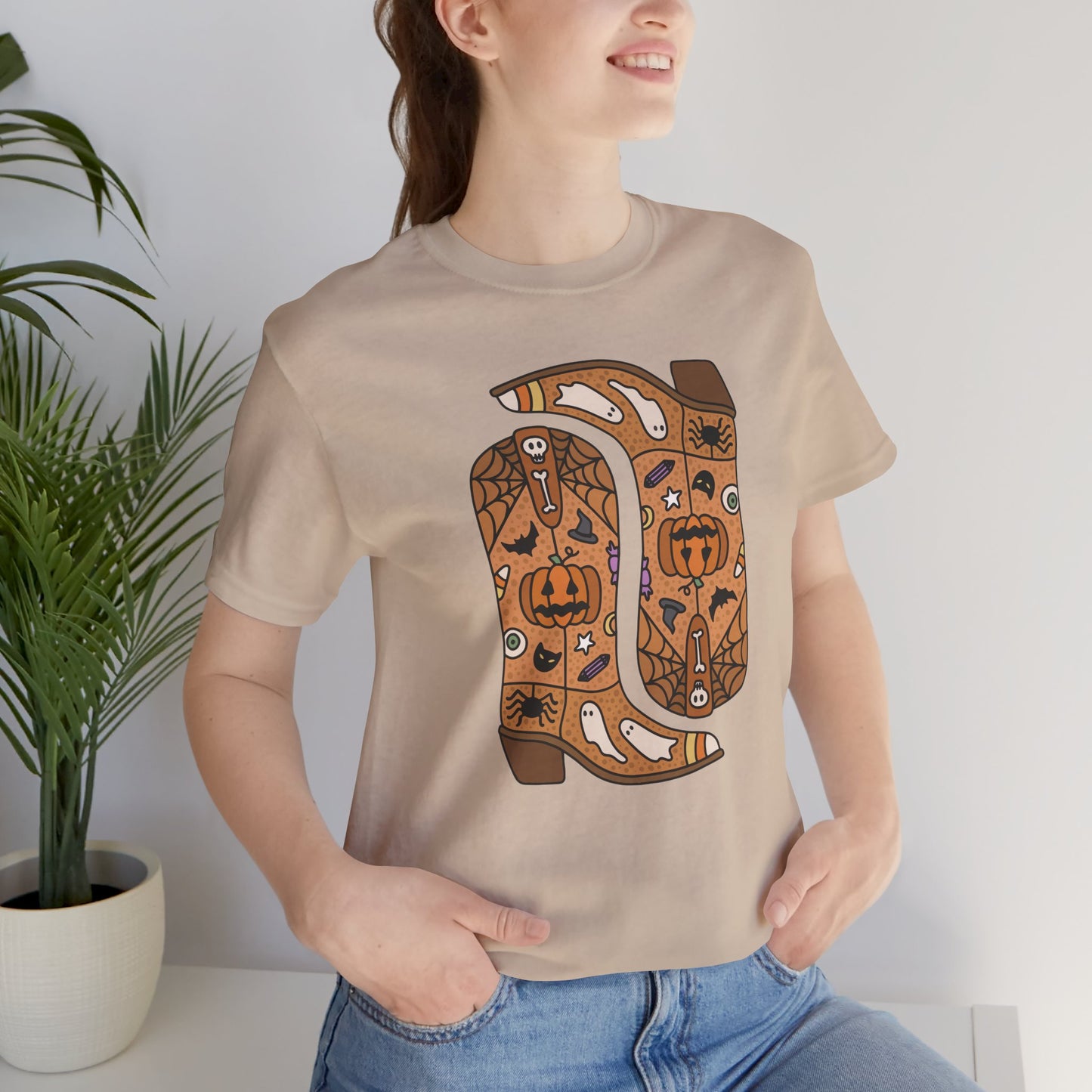 Halloween Boots Tee