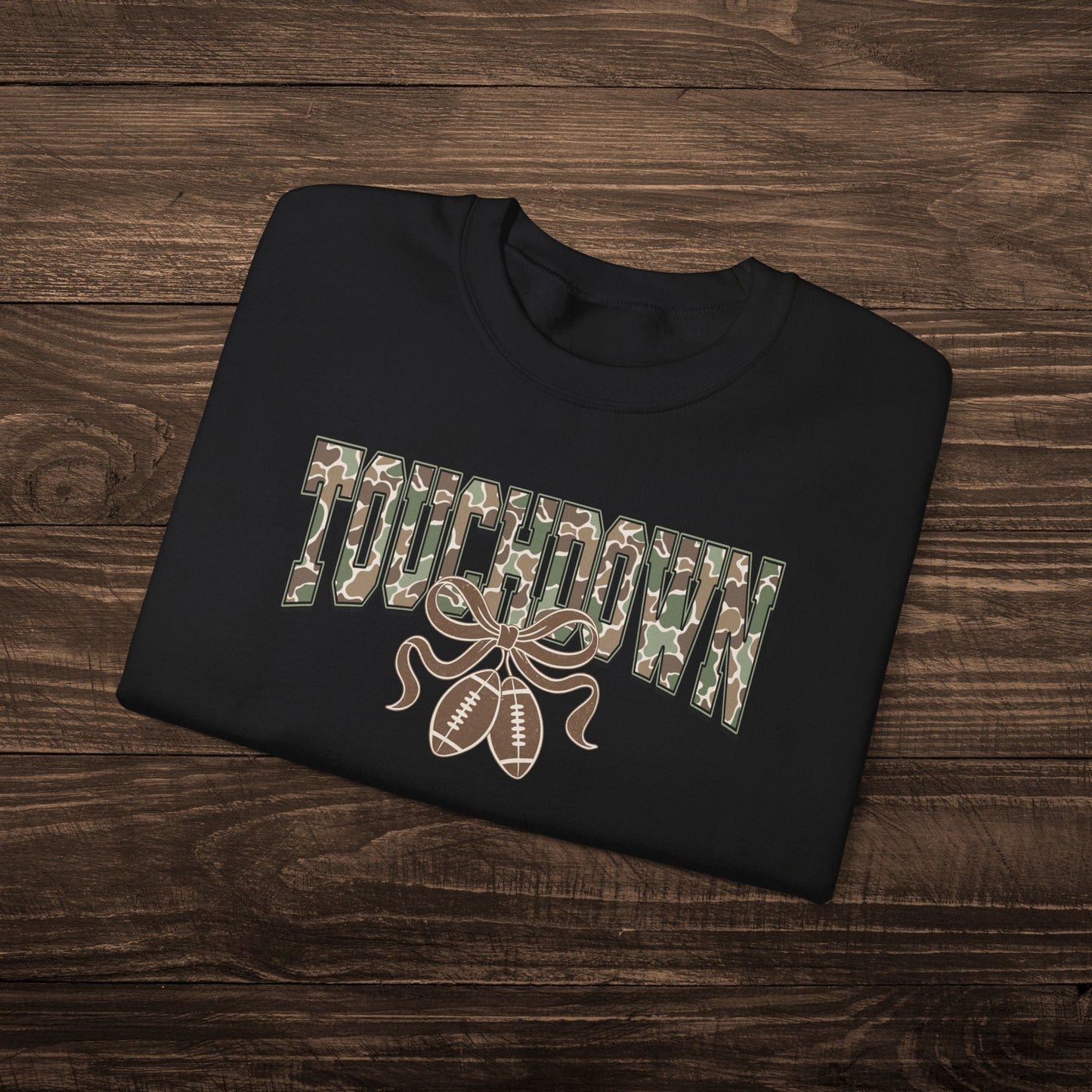 Camo Touchdown Sweatshirt
