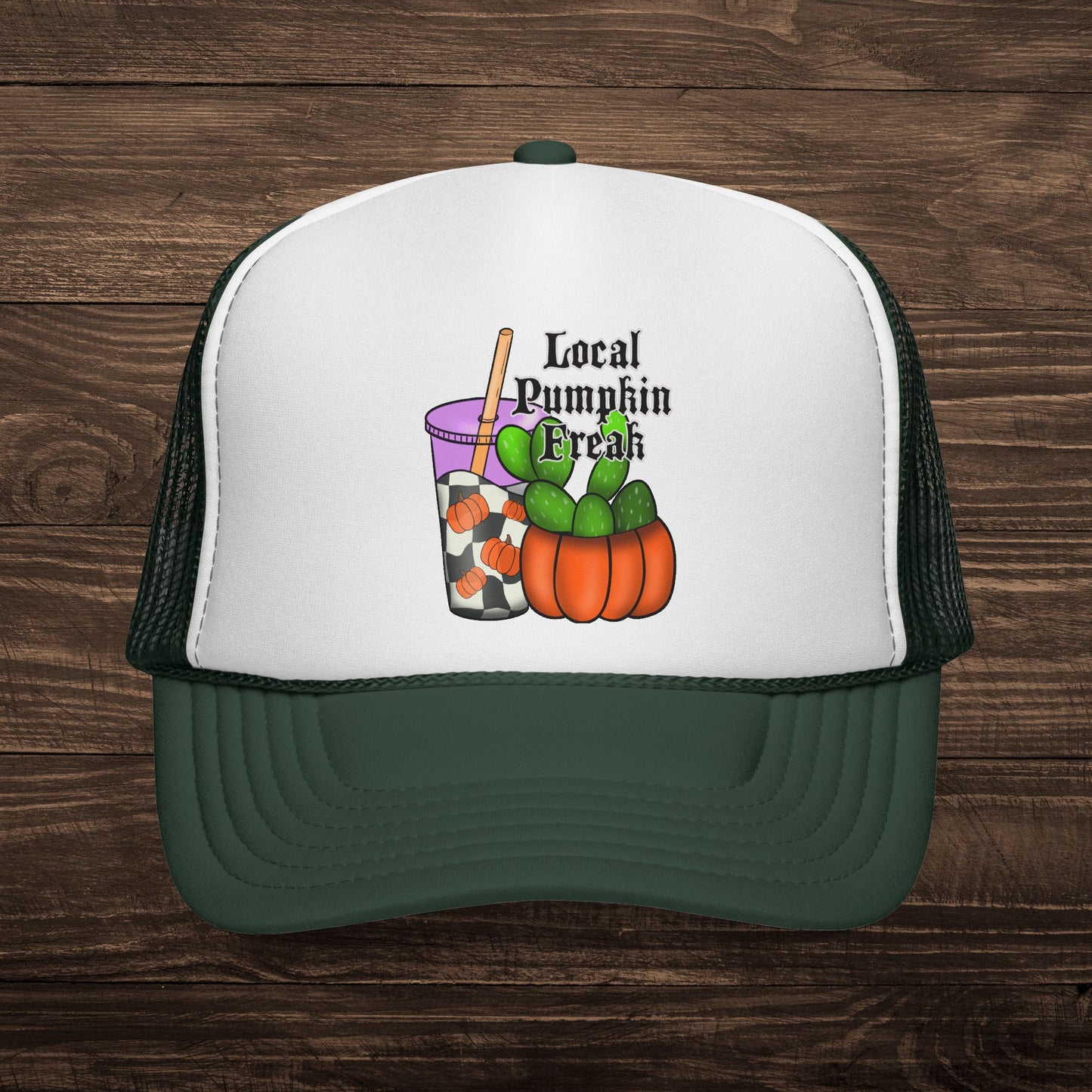 Local Pumpkin Freak Trucker Cap