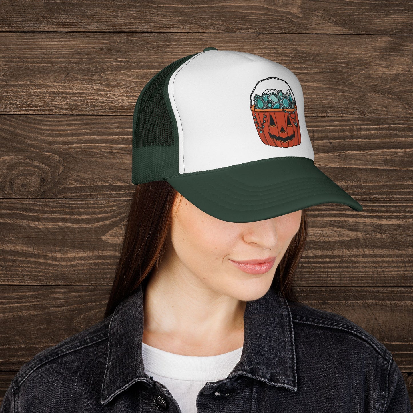 Trick or Treat Trucker Cap