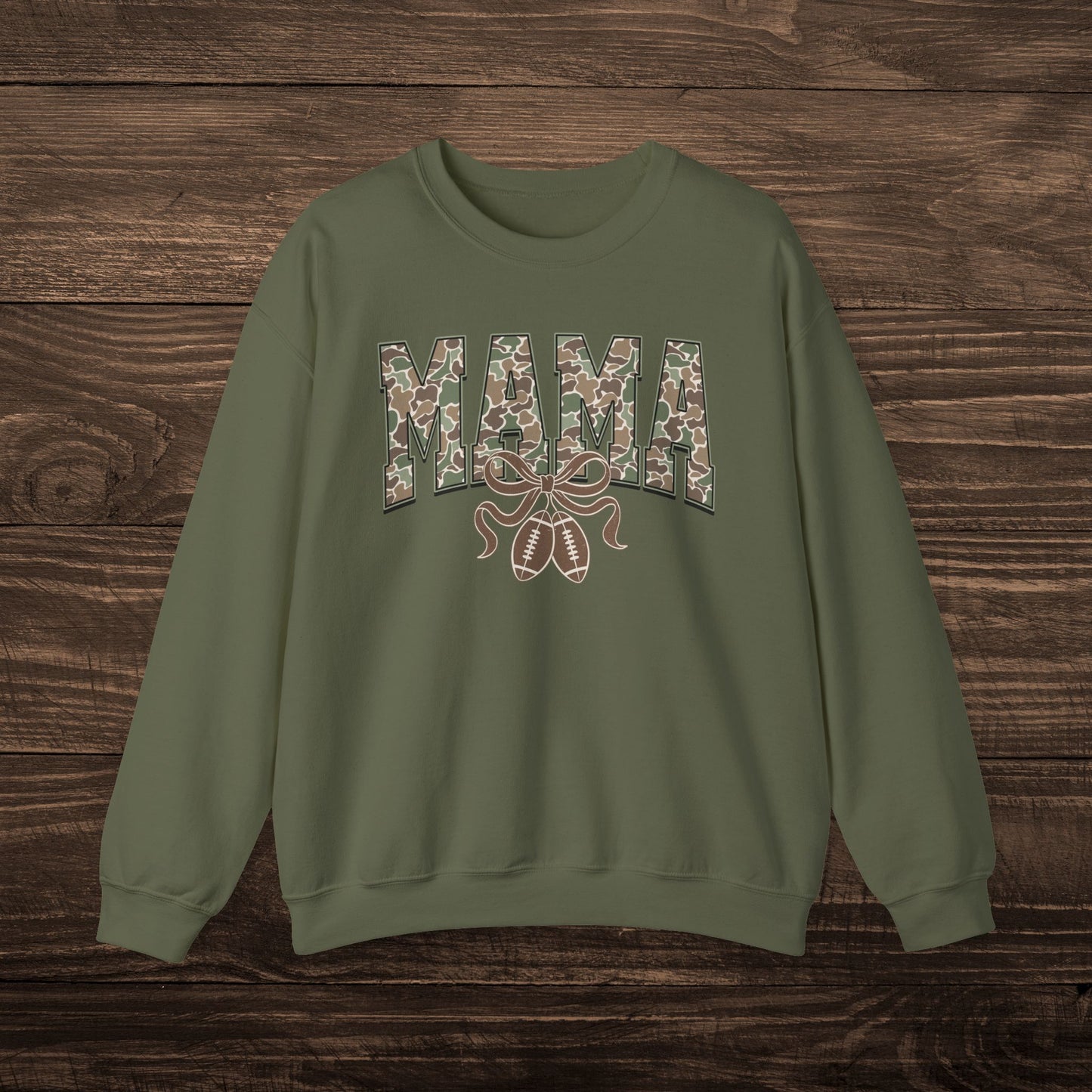 MAMA Camo Sweatshirt