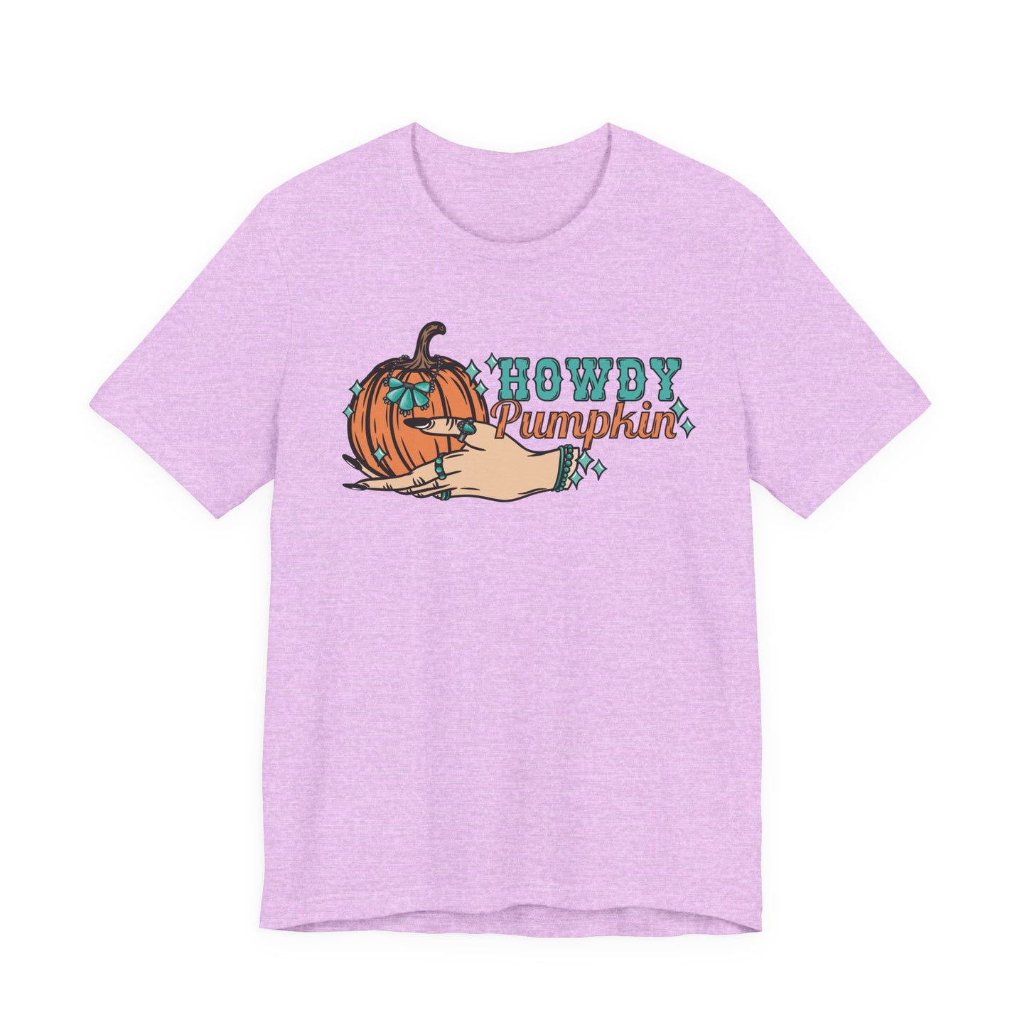 Howdy Pumpkin with Turquoise Tee