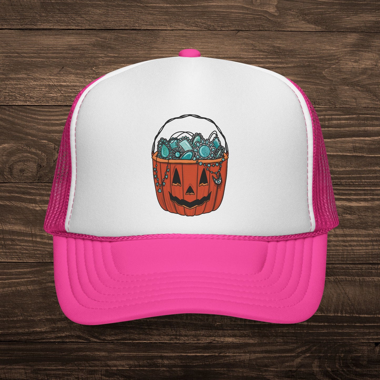 Trick or Treat Trucker Cap