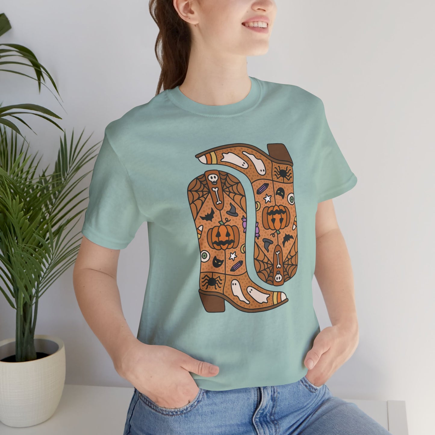 Halloween Boots Tee