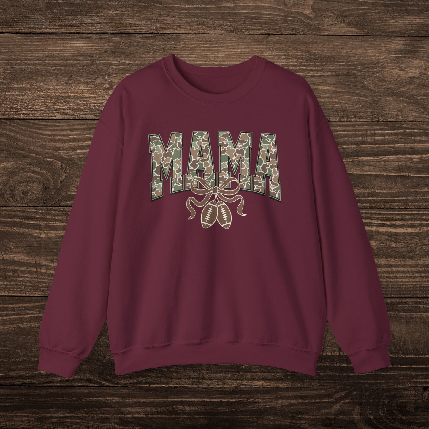 MAMA Camo Sweatshirt