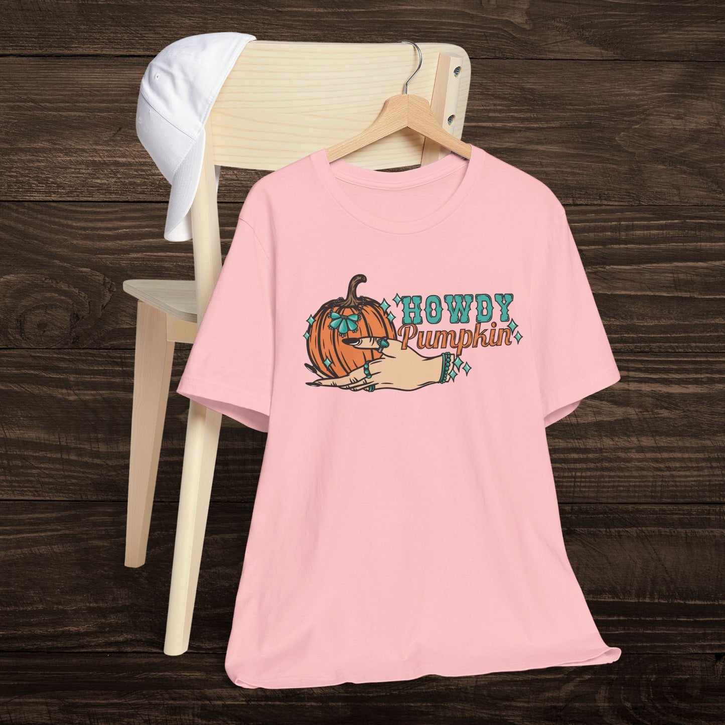 Howdy Pumpkin with Turquoise Tee
