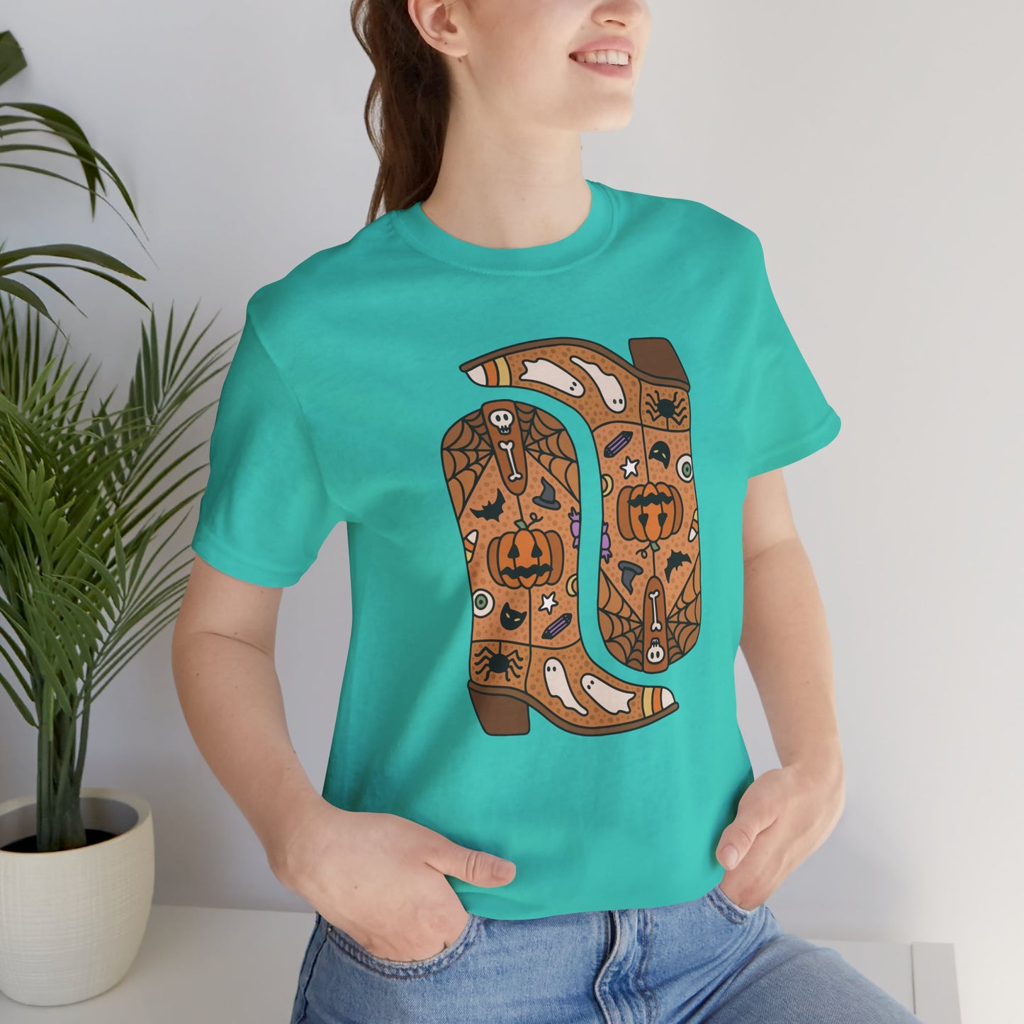 Halloween Boots Tee