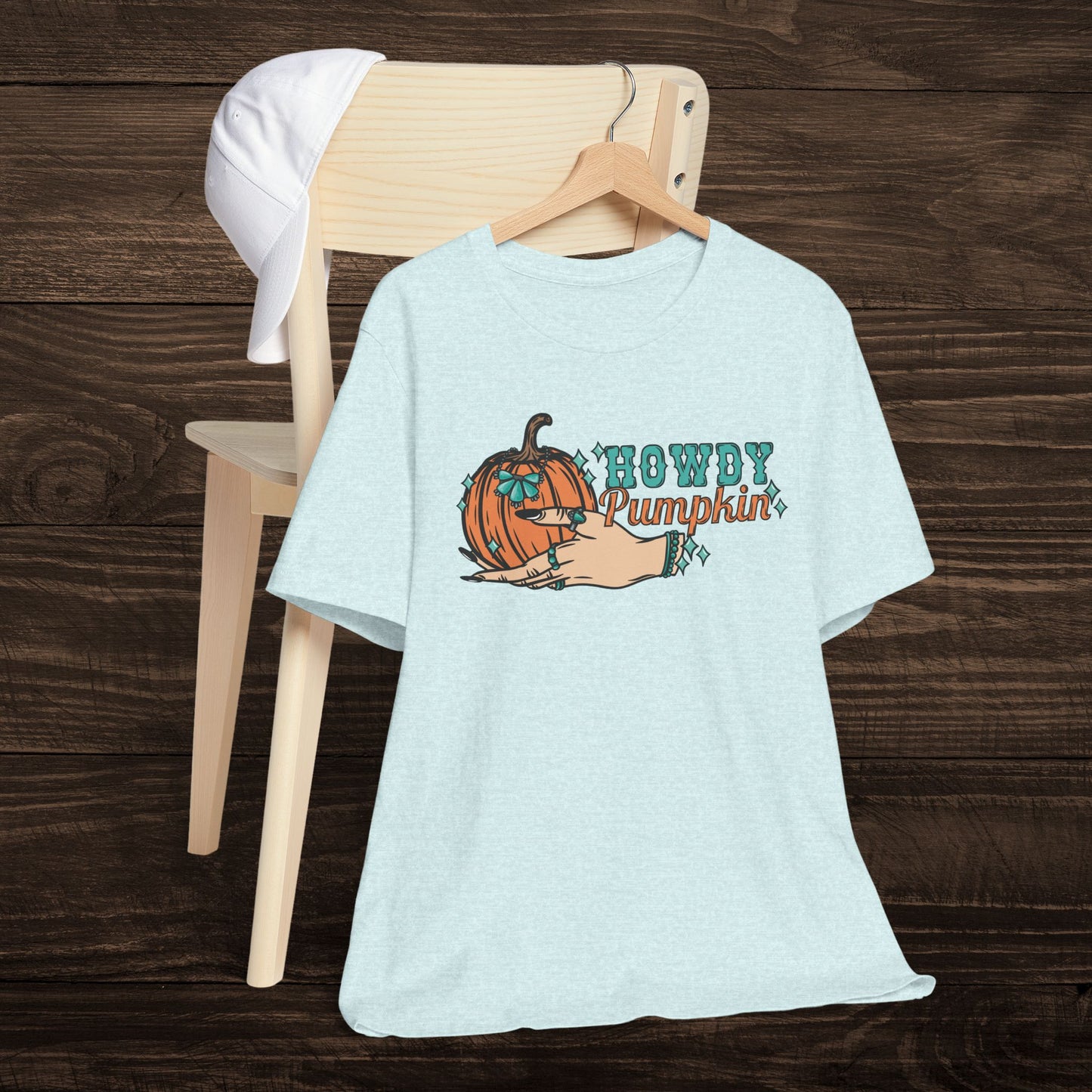 Howdy Pumpkin with Turquoise Tee