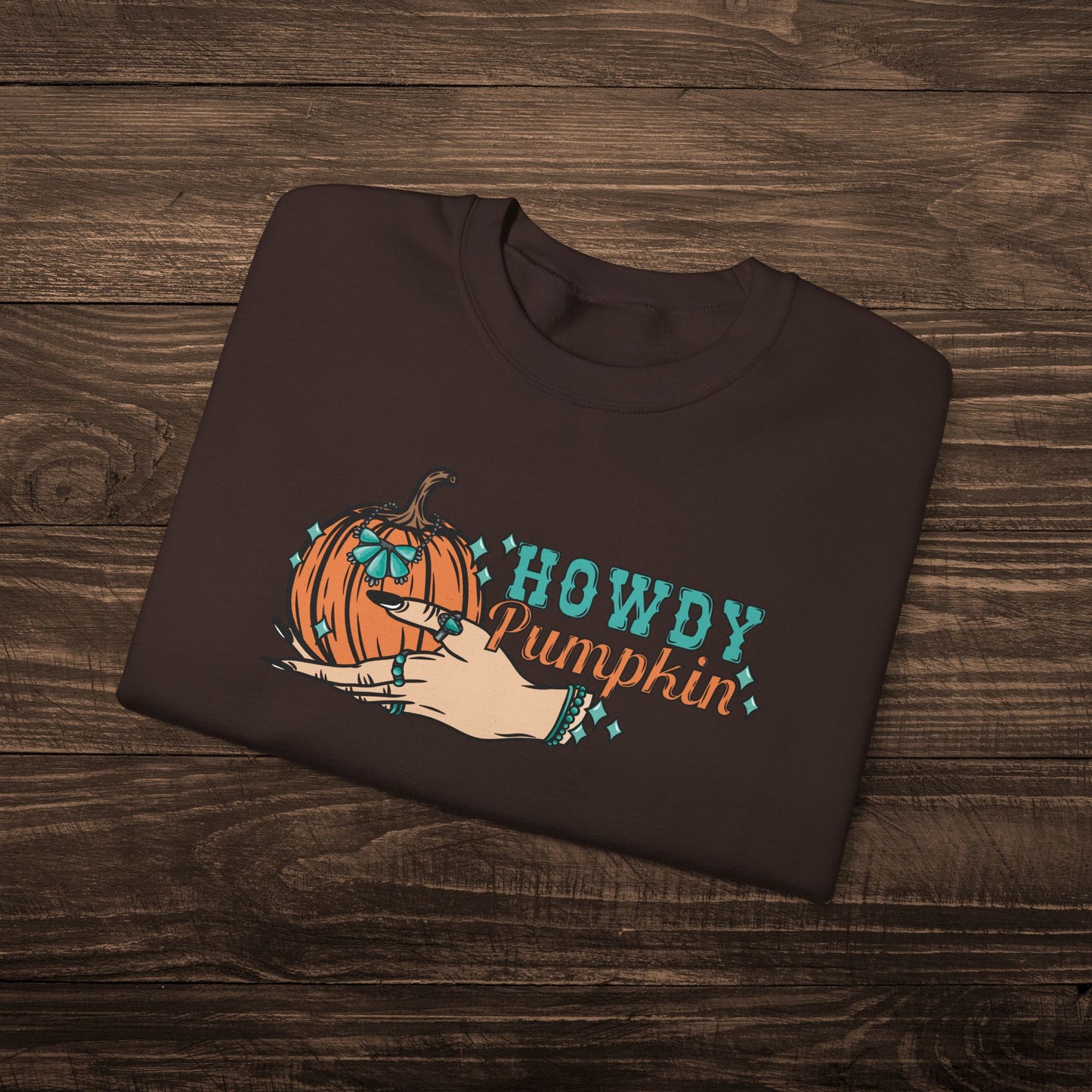 Howdy Pumpkin Sweatshirt