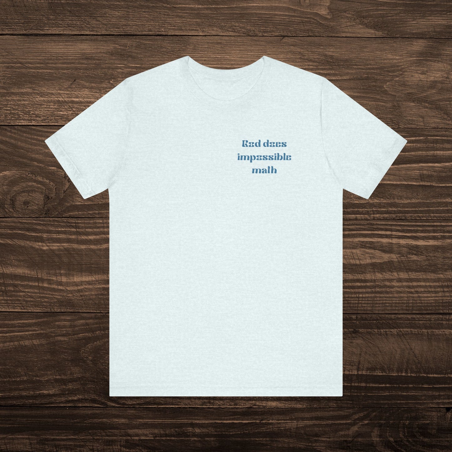 God does impossible math- Blue