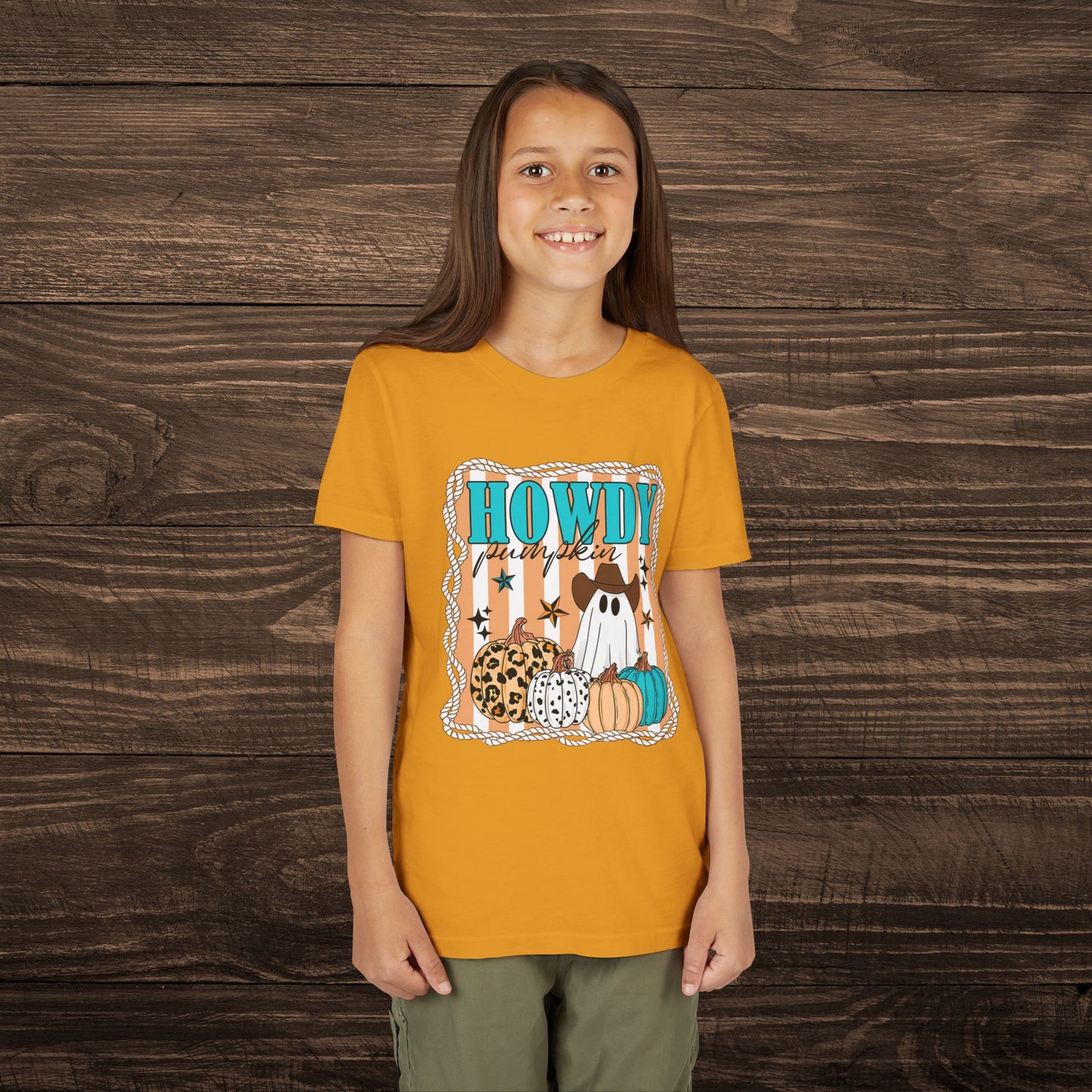 Youth Howdy Pumpkin Tee