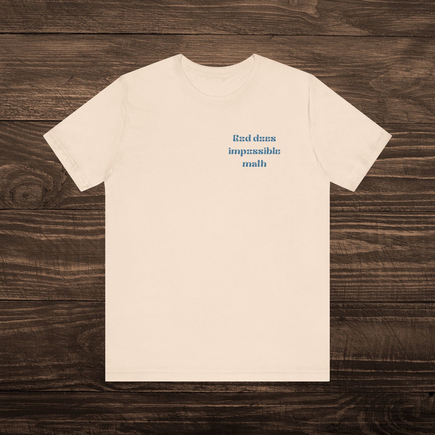 God does impossible math- Blue