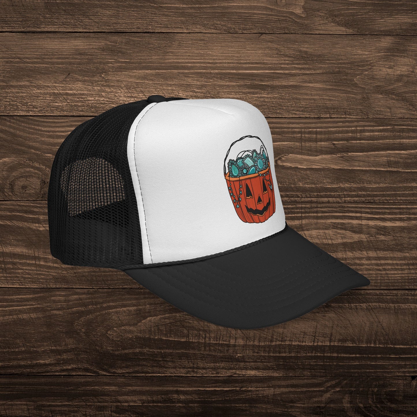 Trick or Treat Trucker Cap