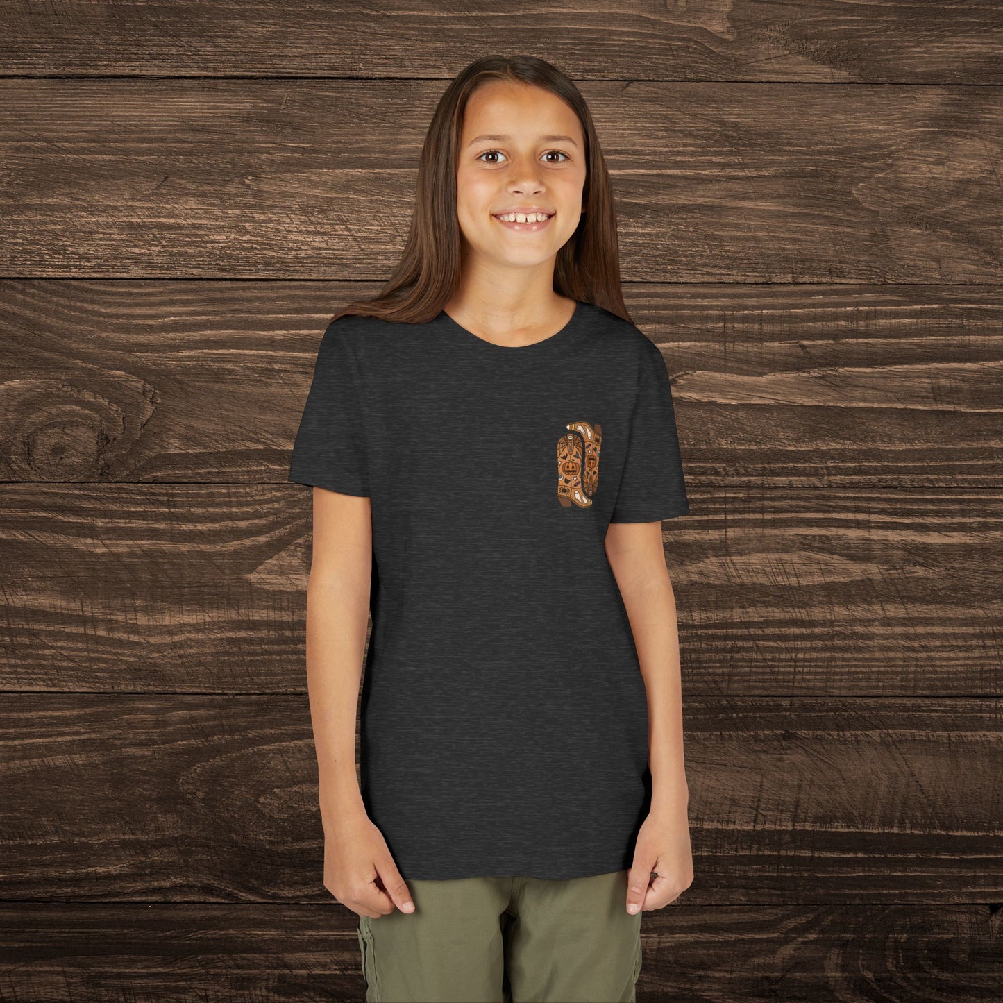 Youth Halloween Boots Tee