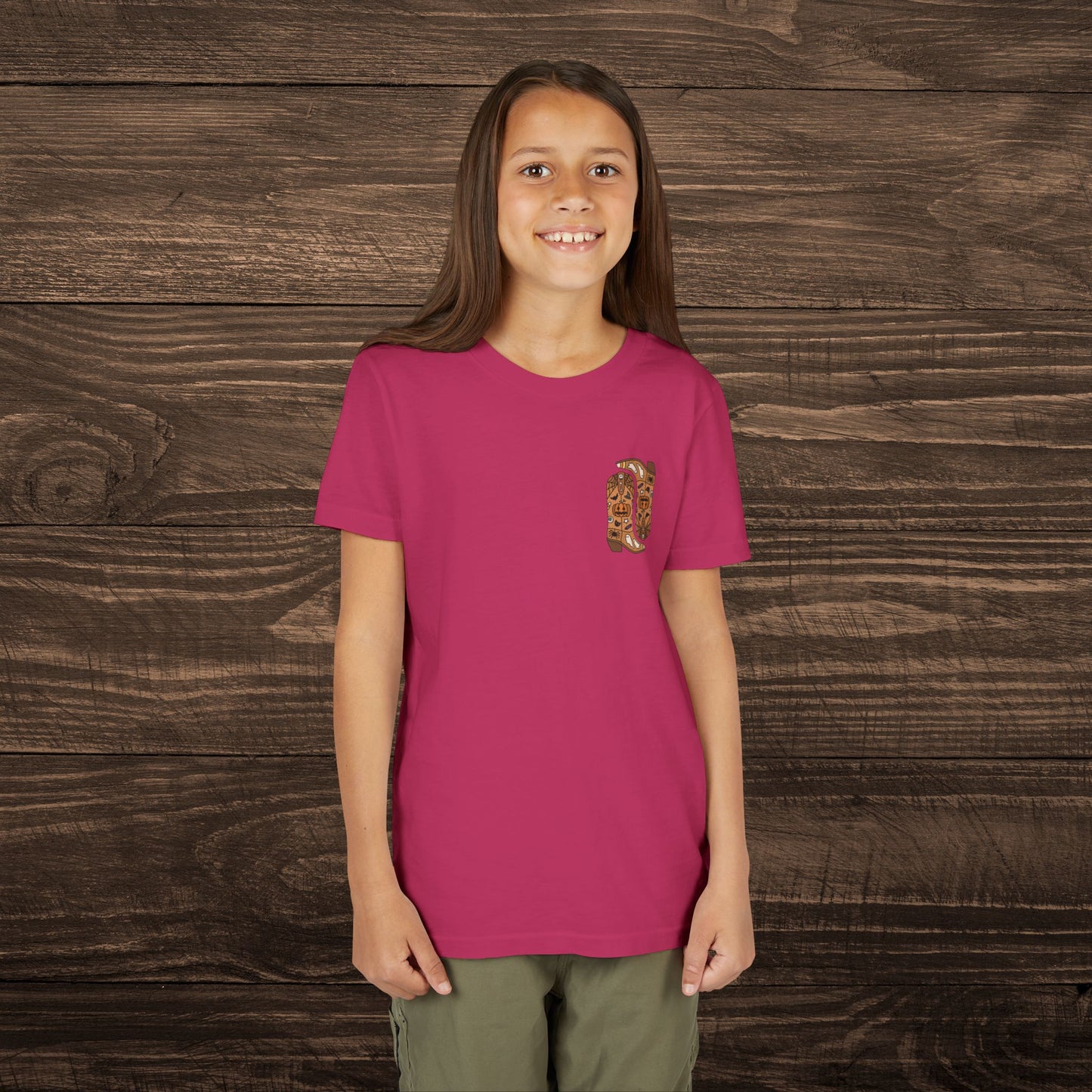 Youth Halloween Boots Tee