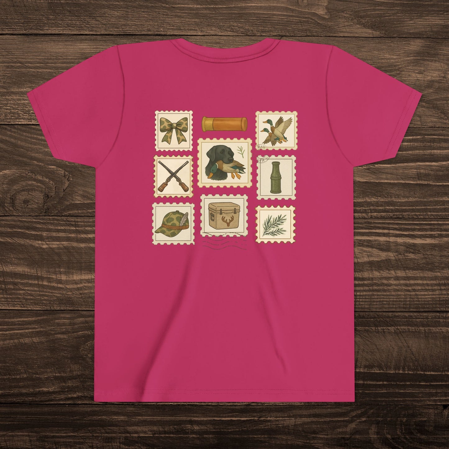Youth Duck Postage Stamp Tee