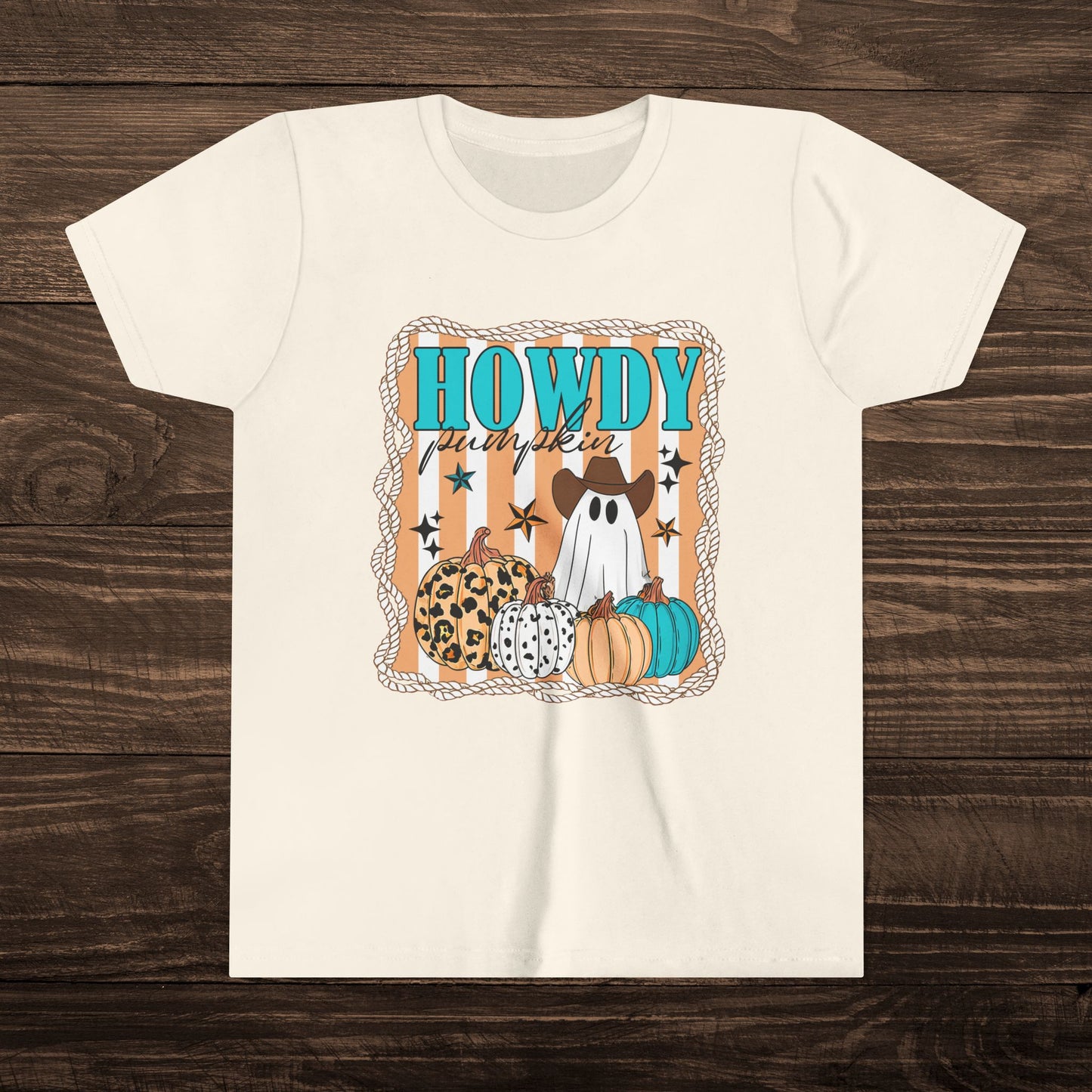 Youth Howdy Pumpkin Tee
