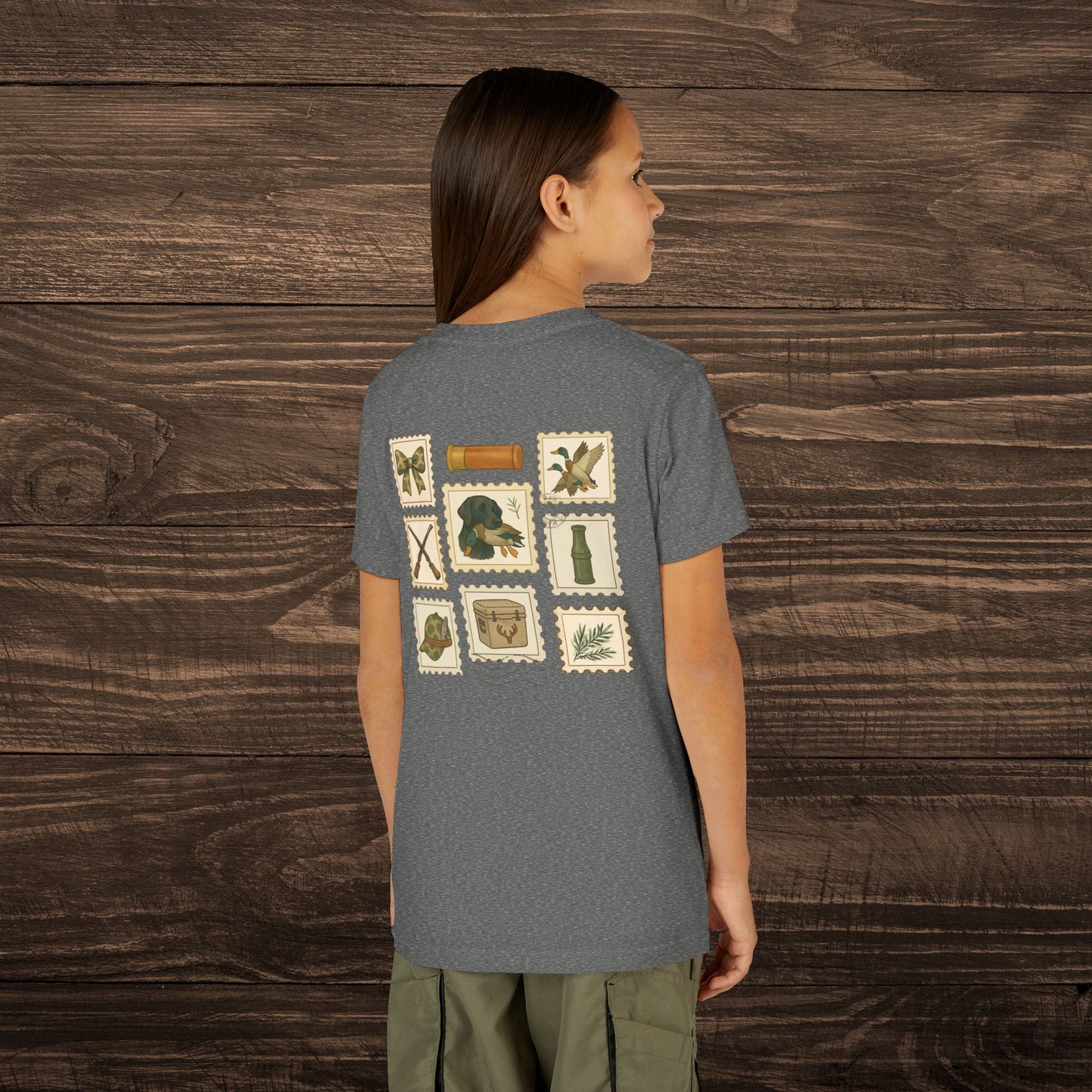 Youth Duck Postage Stamp Tee