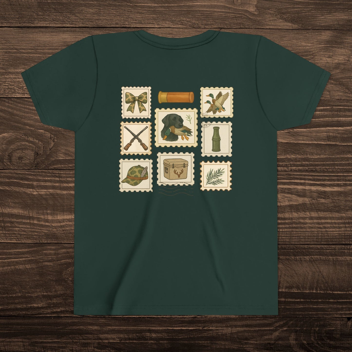 Youth Duck Postage Stamp Tee