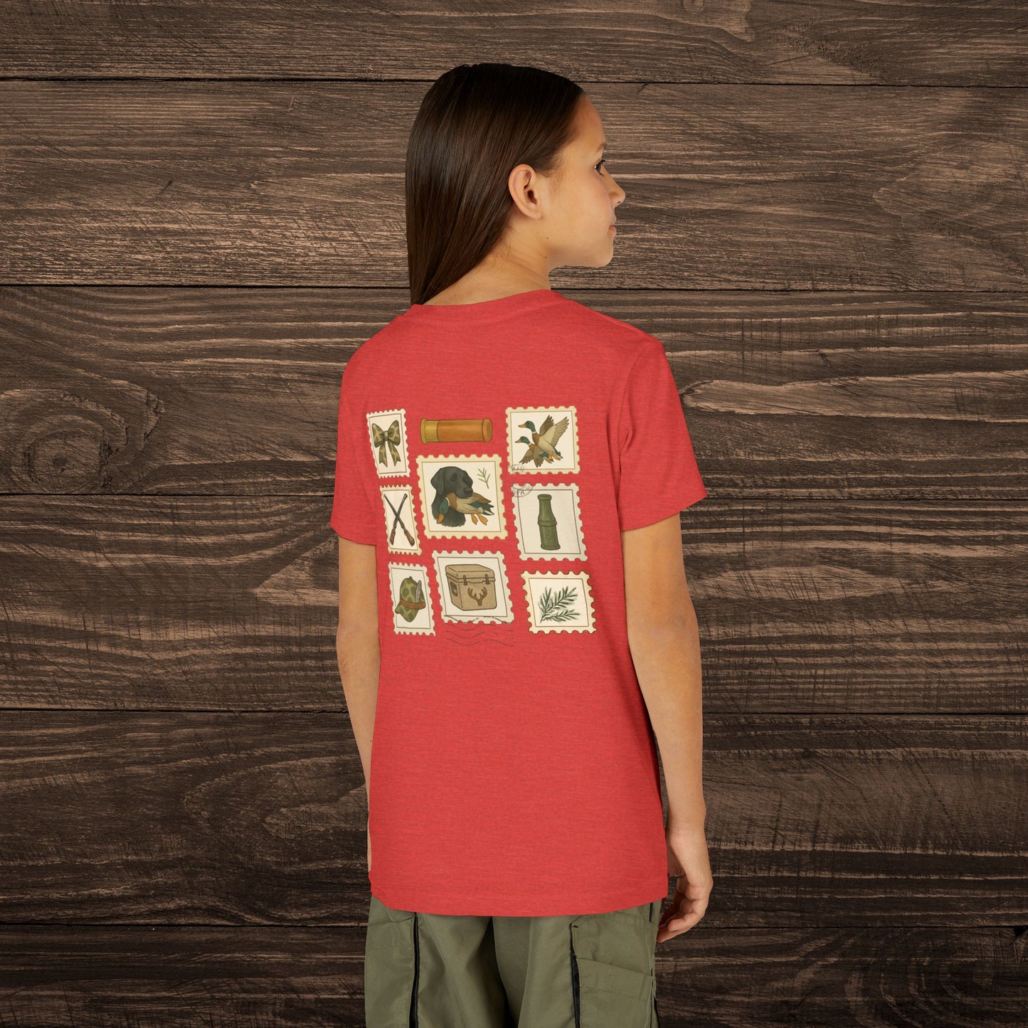 Youth Duck Postage Stamp Tee