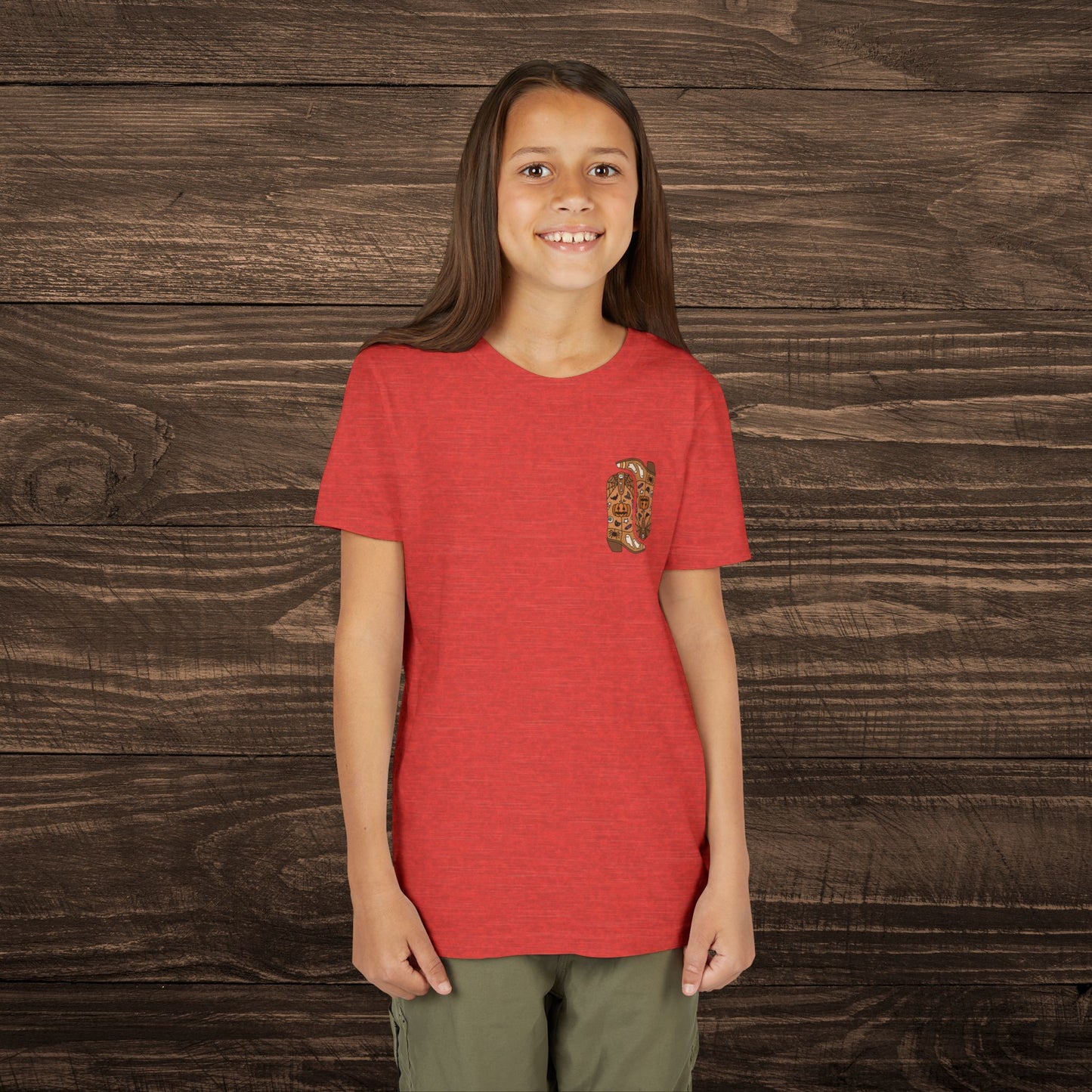 Youth Halloween Boots Tee
