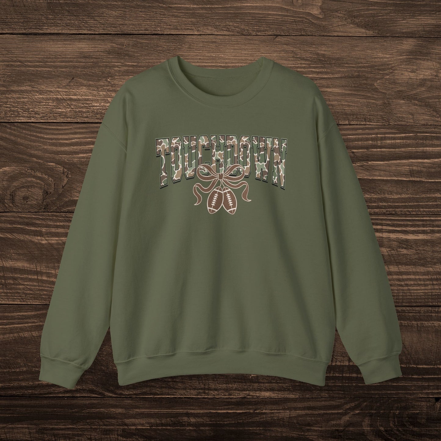 Camo Touchdown Sweatshirt
