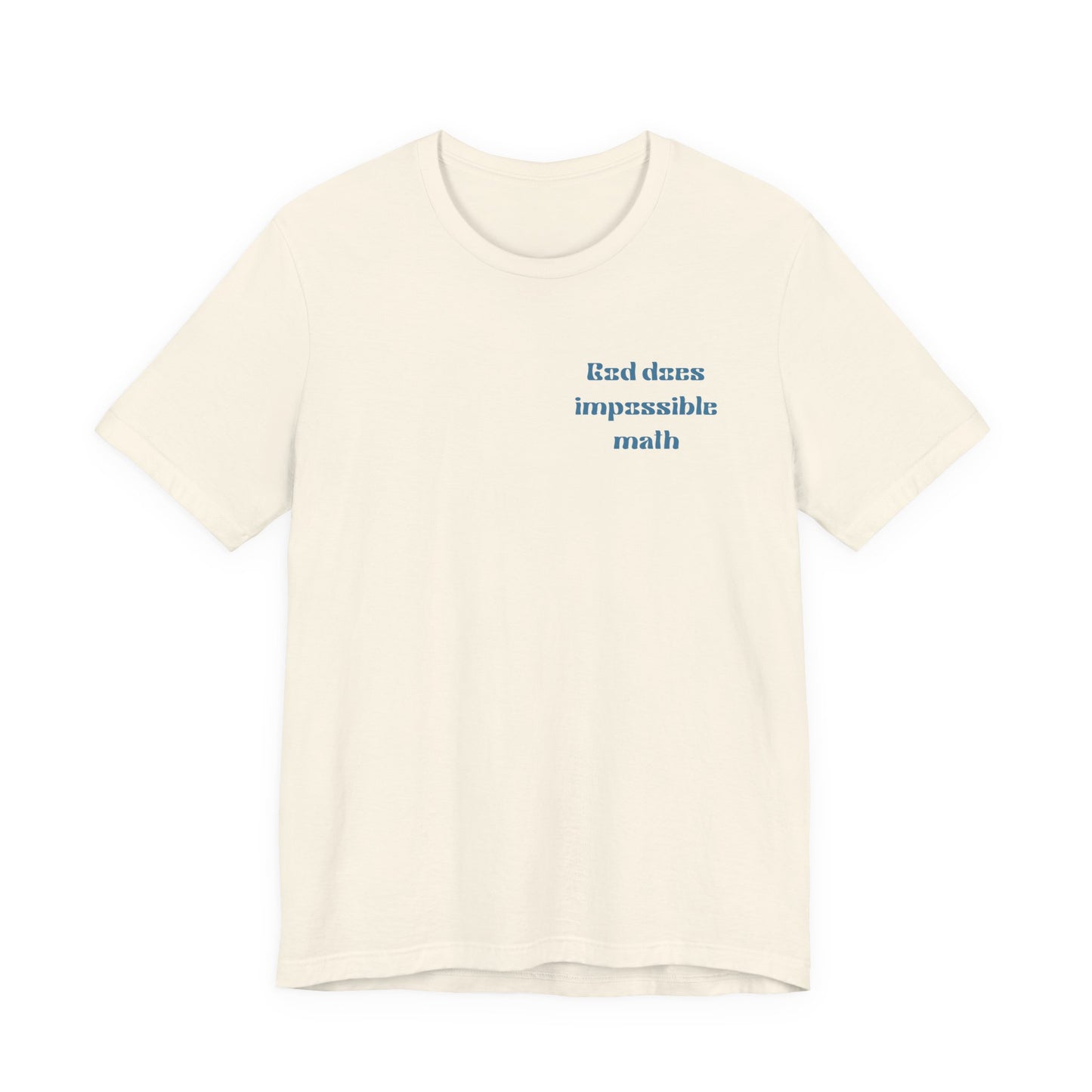 God does impossible math- Blue
