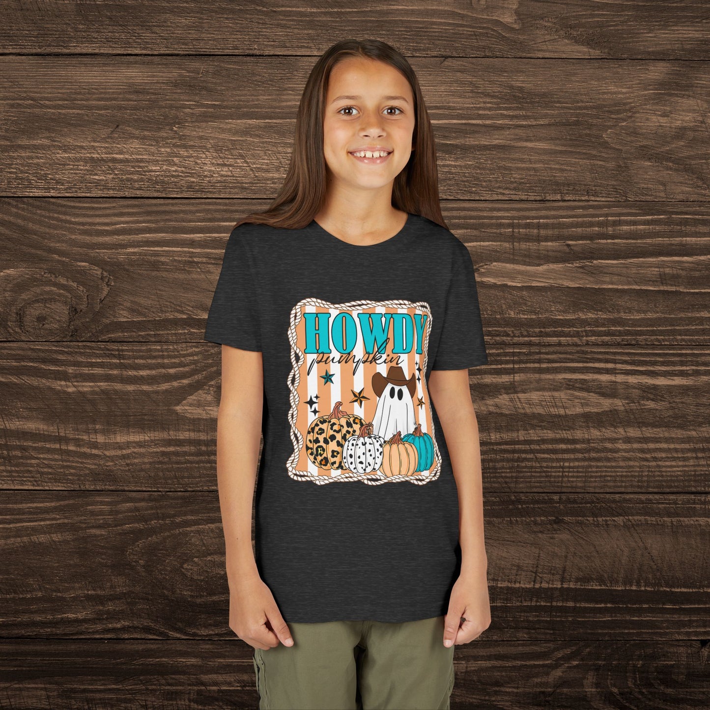 Youth Howdy Pumpkin Tee