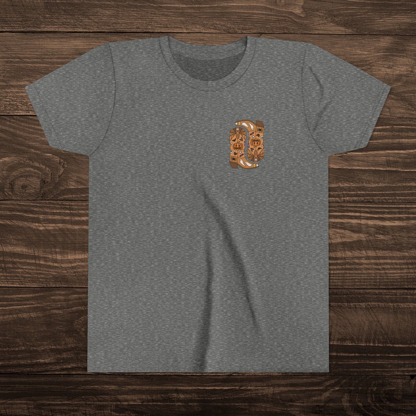 Youth Halloween Boots Tee