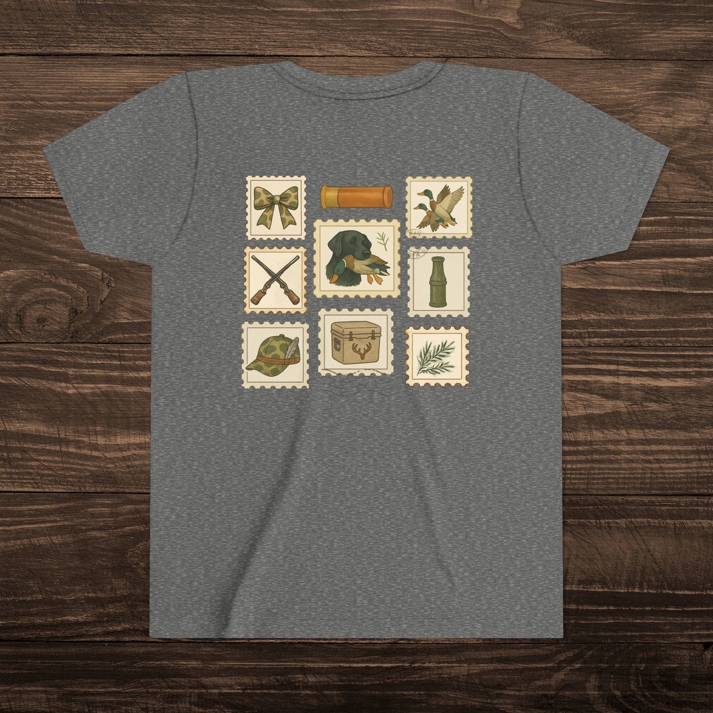 Youth Duck Postage Stamp Tee
