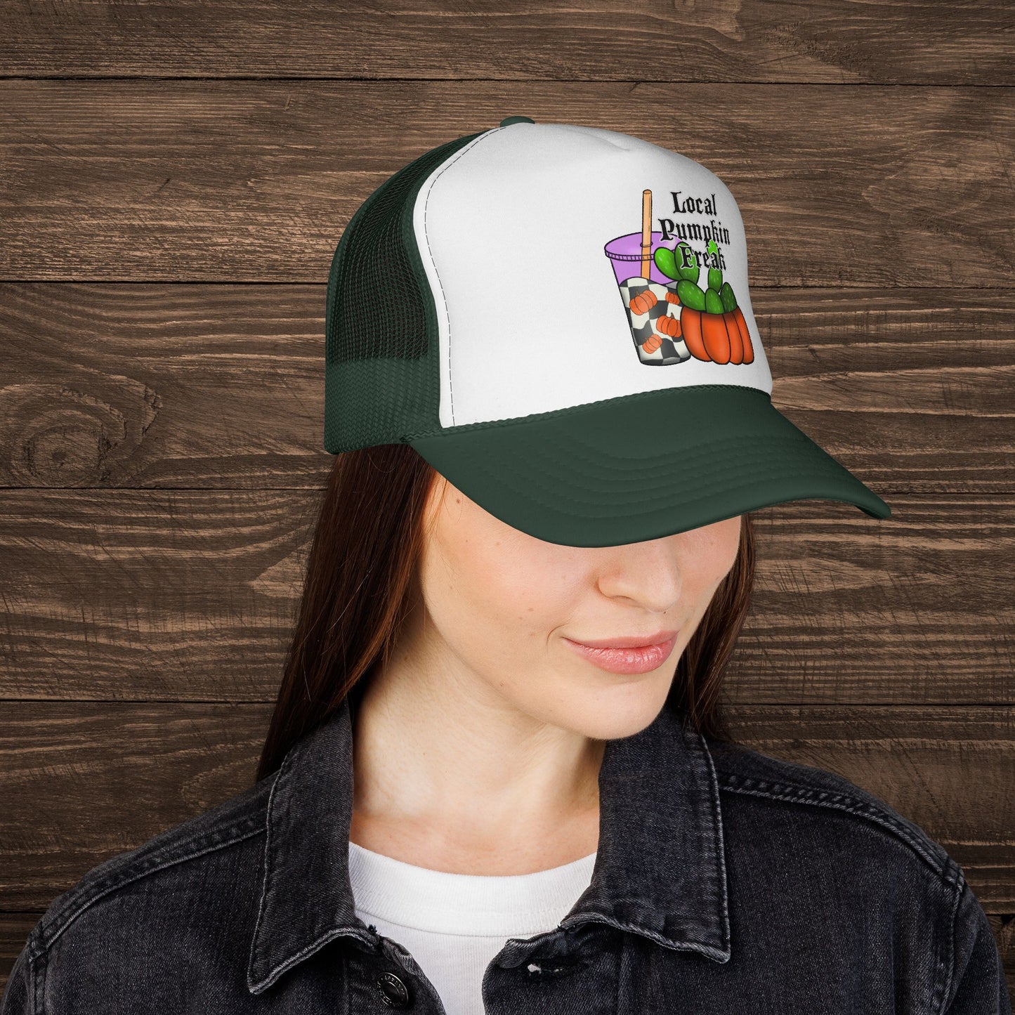 Local Pumpkin Freak Trucker Cap