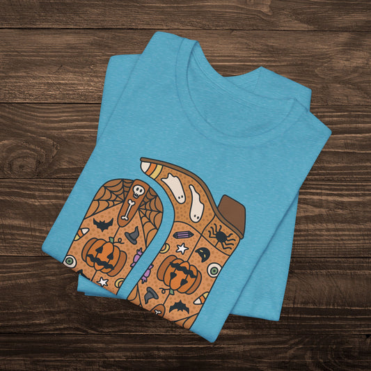 Halloween Boots Tee