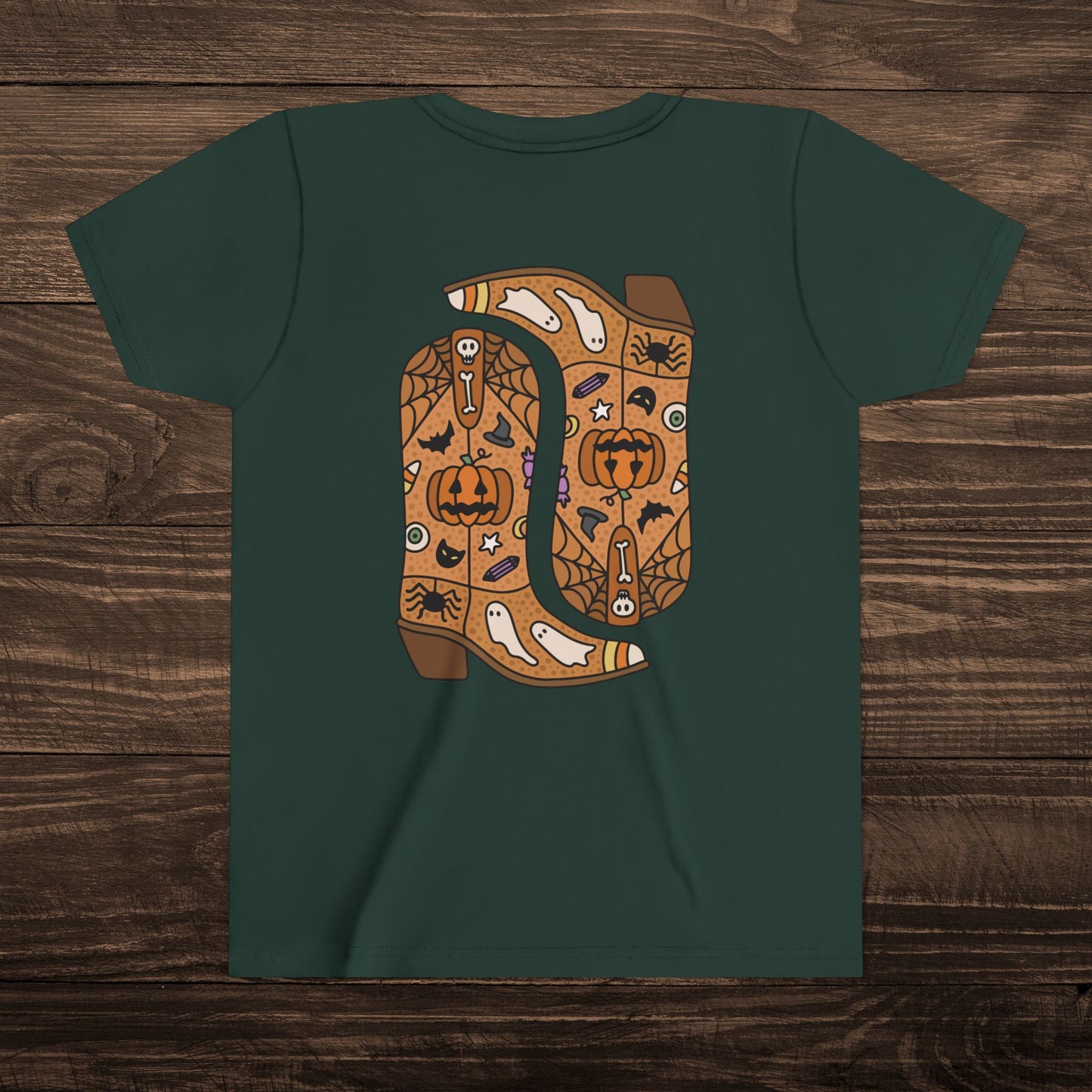 Youth Halloween Boots Tee