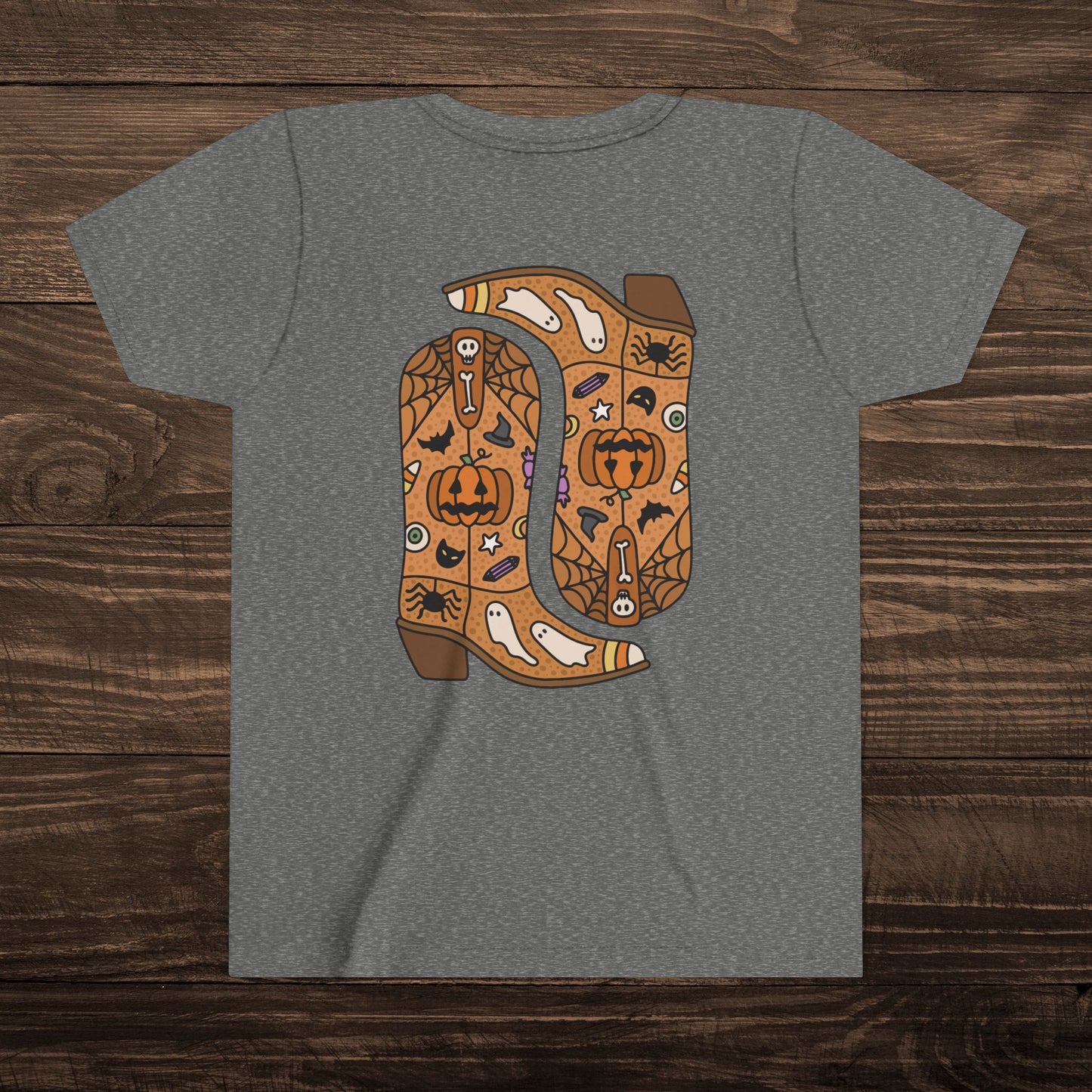 Youth Halloween Boots Tee