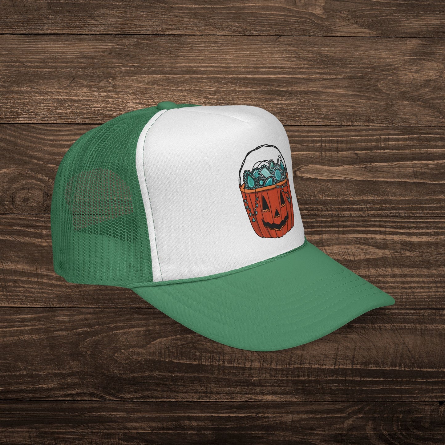 Trick or Treat Trucker Cap