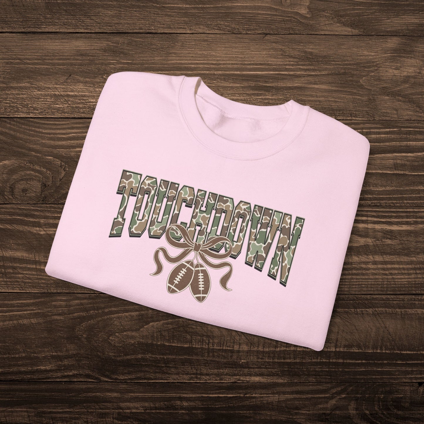 Camo Touchdown Sweatshirt
