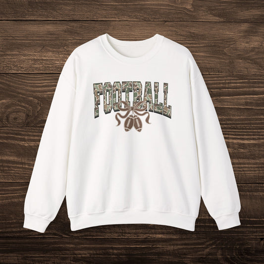 Camo Football Sweatshirt