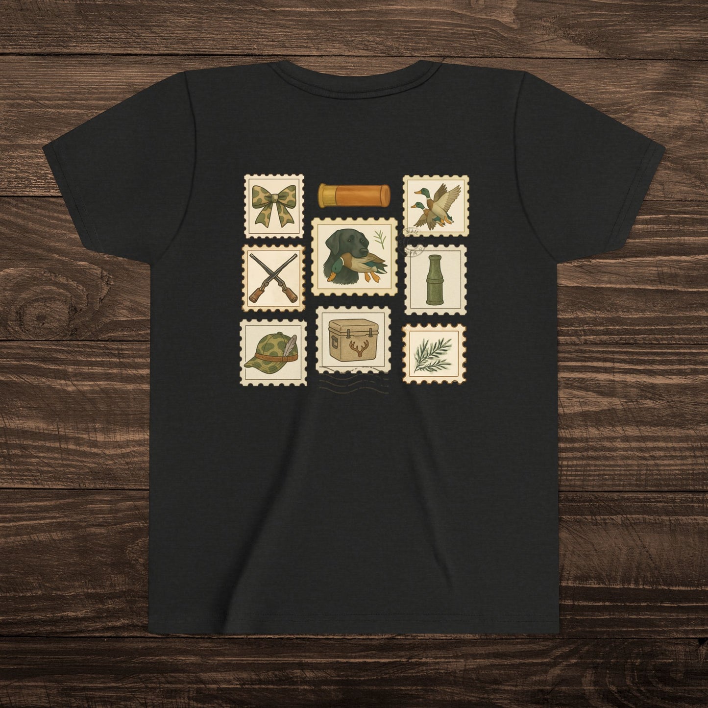 Youth Duck Postage Stamp Tee