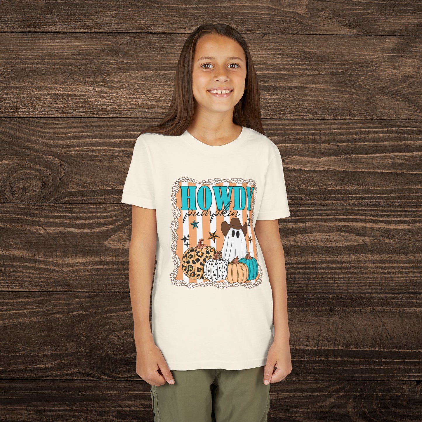 Youth Howdy Pumpkin Tee