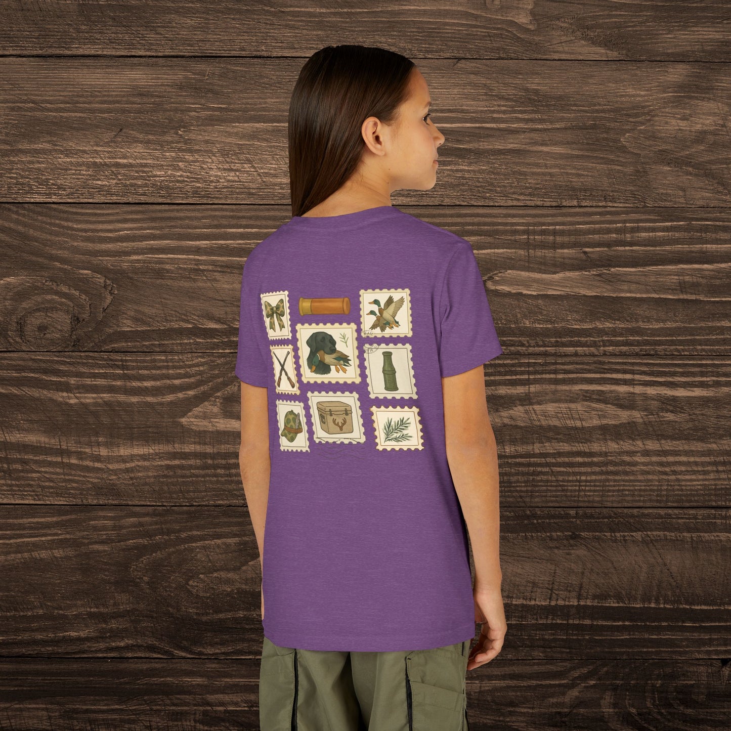 Youth Duck Postage Stamp Tee