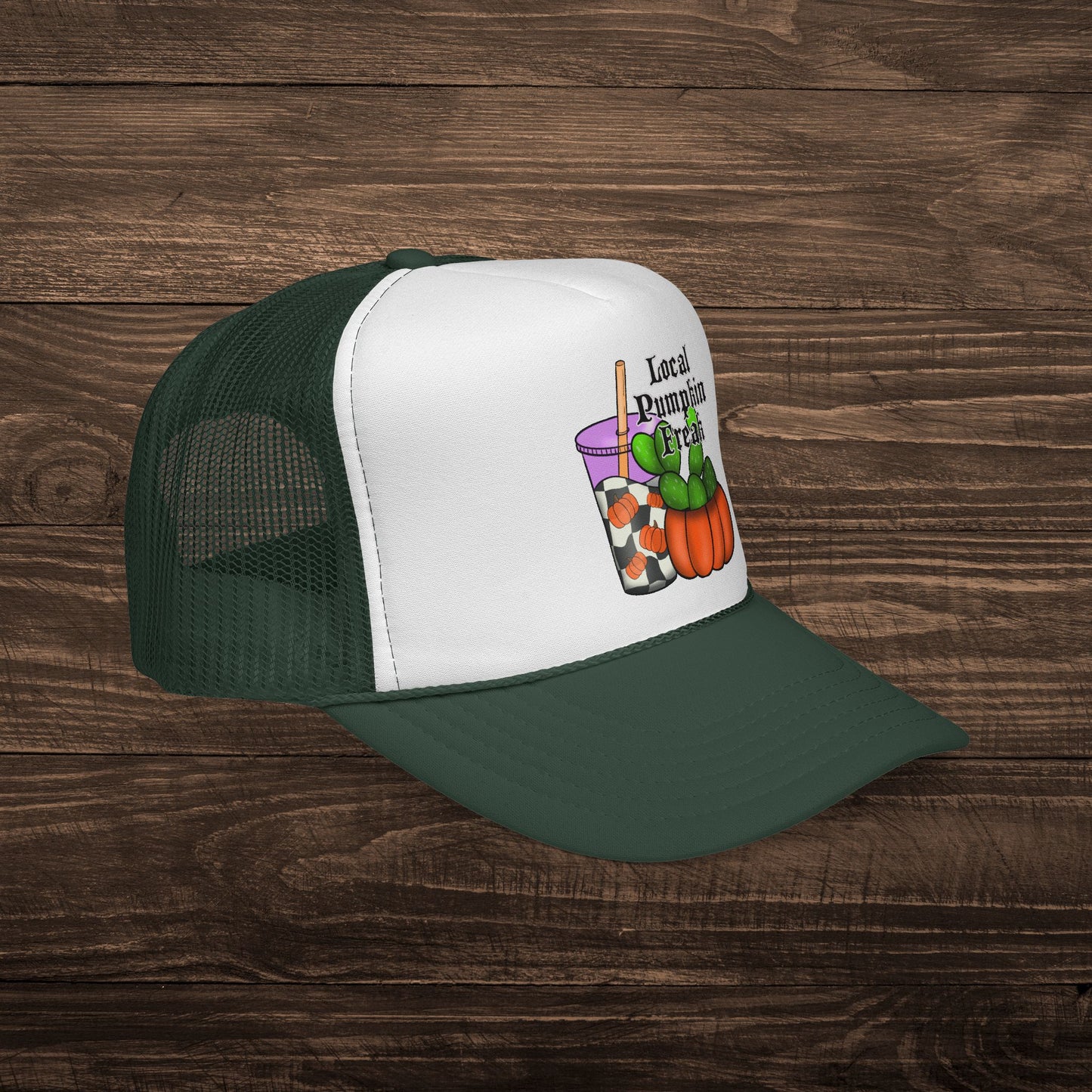 Local Pumpkin Freak Trucker Cap
