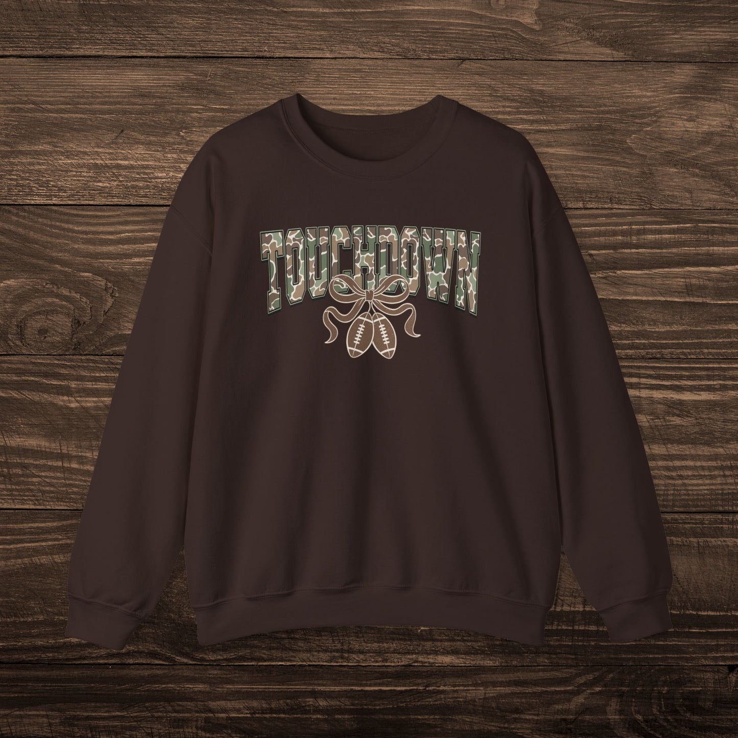 Camo Touchdown Sweatshirt