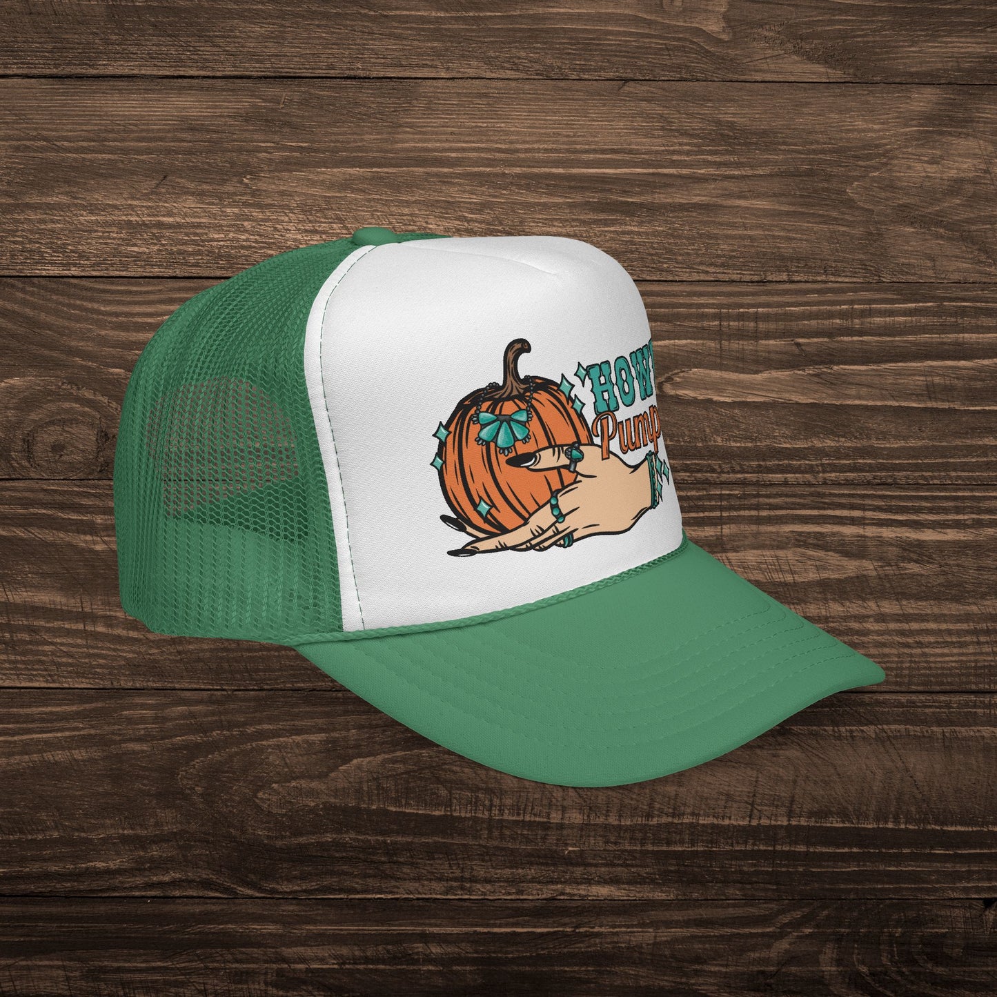 Howdy Pumpkin Trucker Cap