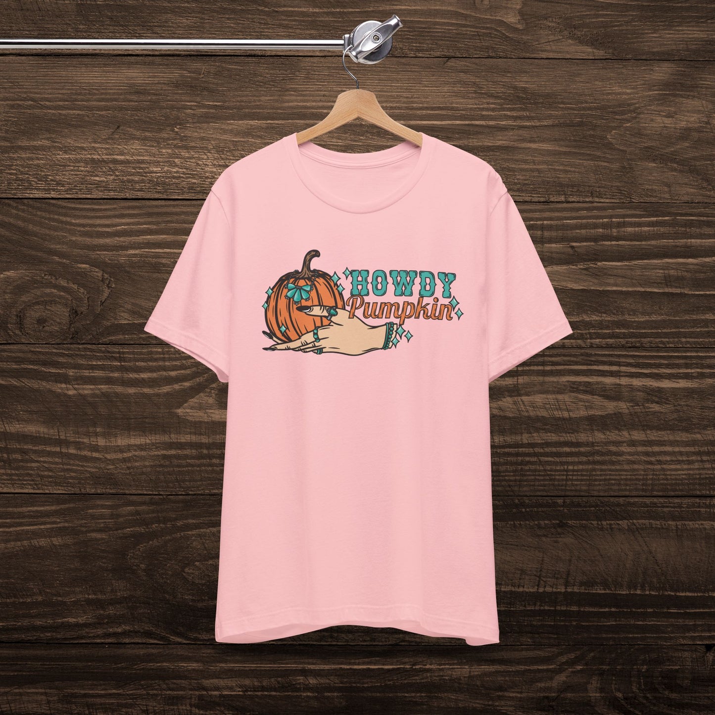 Howdy Pumpkin with Turquoise Tee