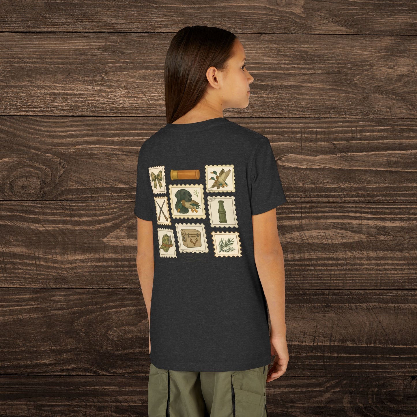 Youth Duck Postage Stamp Tee